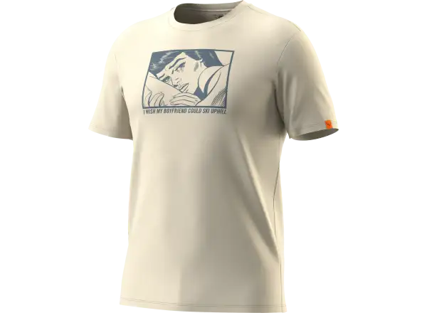 Dynafit Graphic Cotton Herren T-Shirt Kurzarm Smoke Blue/Tabloid
