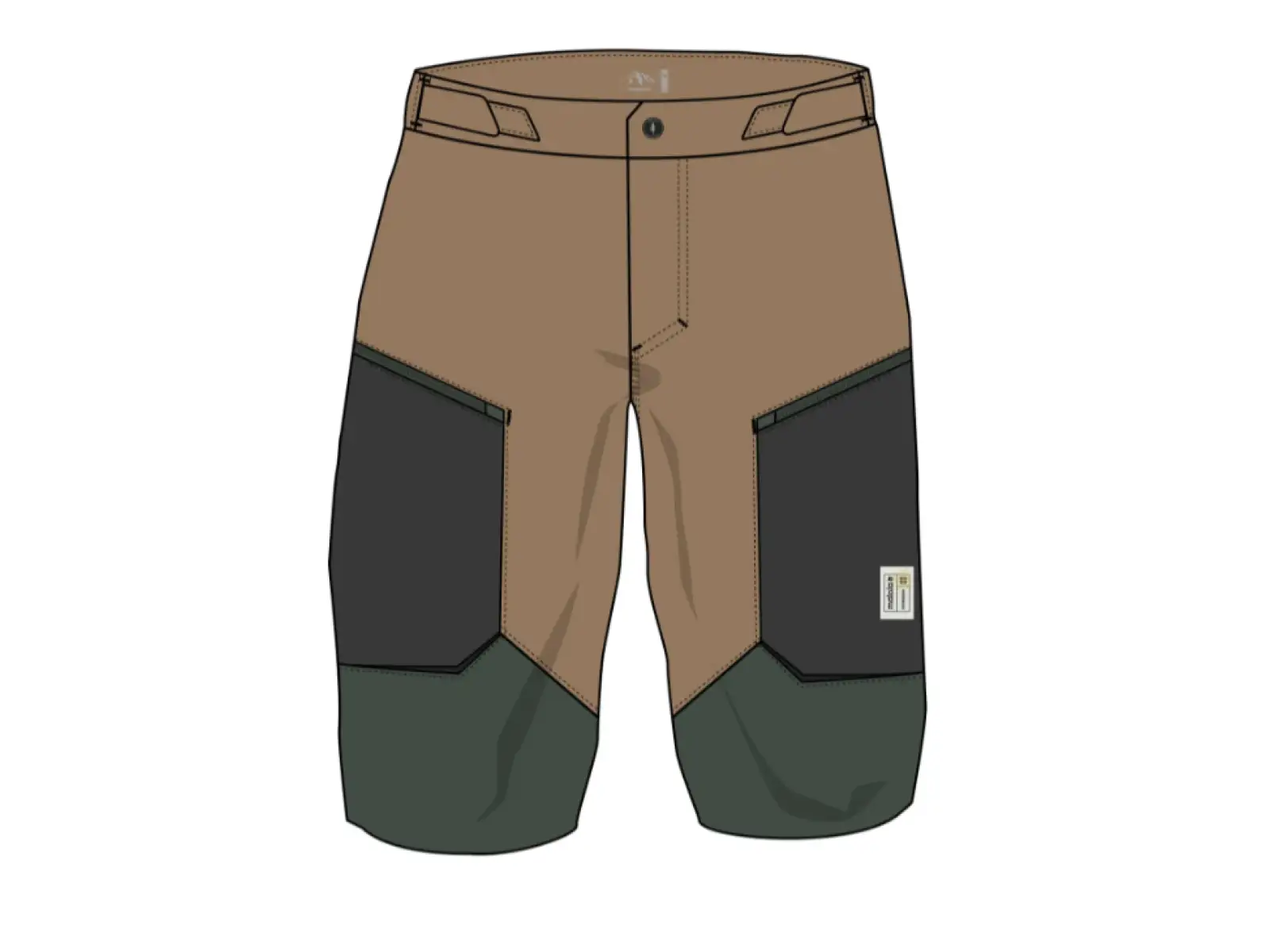 Herren-Shorts Maloja TorreM. Clay Multi