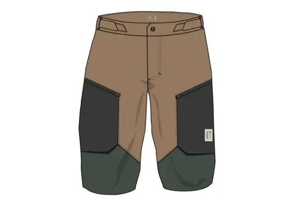Herren-Shorts Maloja TorreM. Clay Multi
