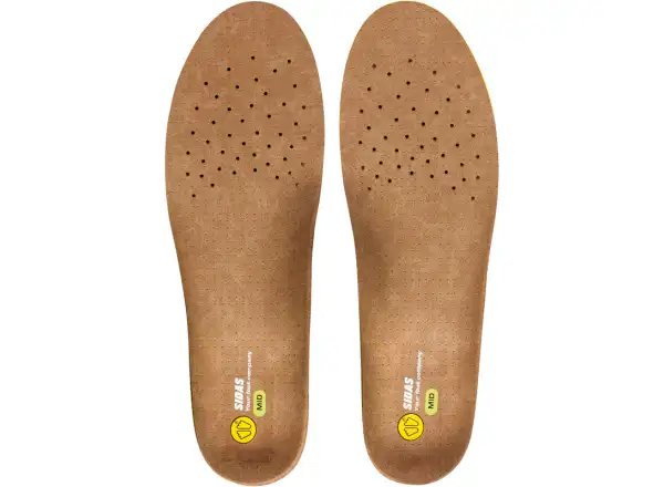 Sidas 3Feet Outdoor Mid  Einlegesohlen für mittlerem Fußgewölbe, 1 Paar