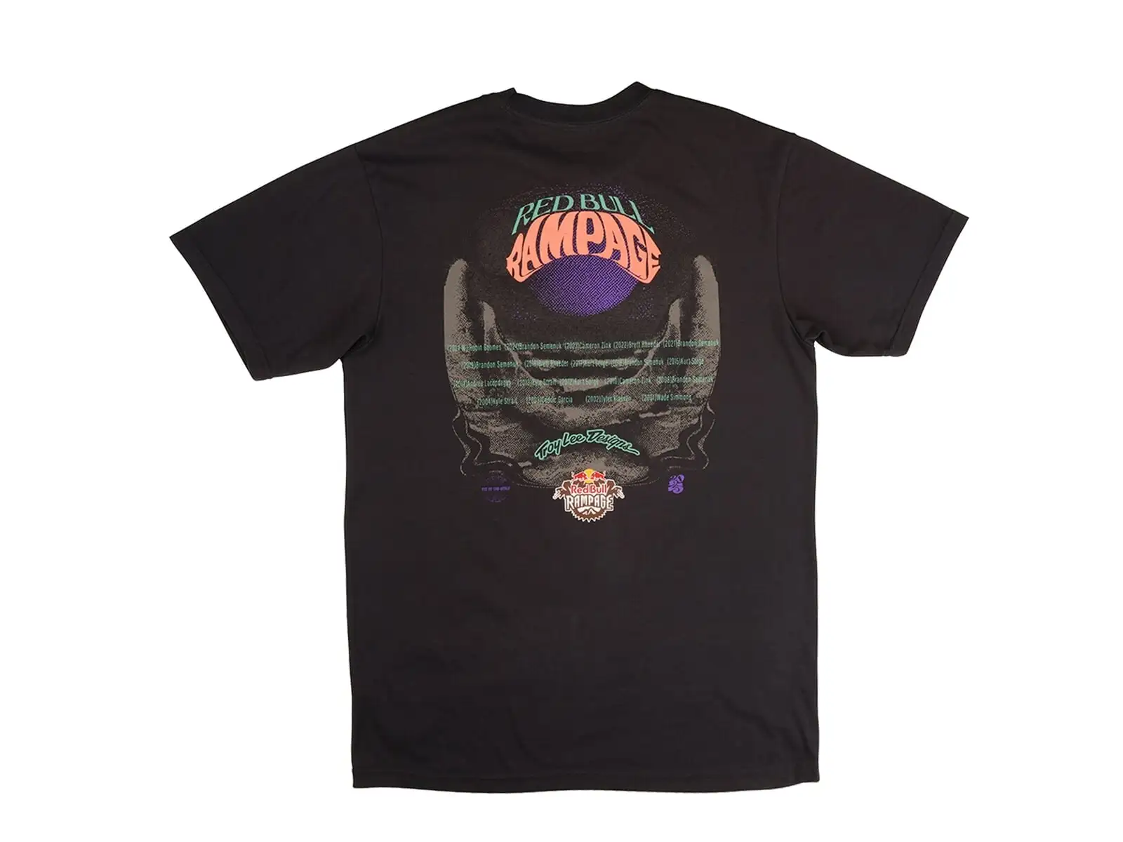 Troy Lee Designs Red Bull Rampage Intergalactic Herren T-Shirt kurzarm Coal