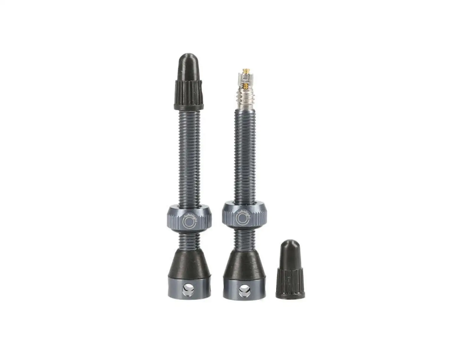 Tubolight Tubeless Ventile 50 mm Grau - Paar