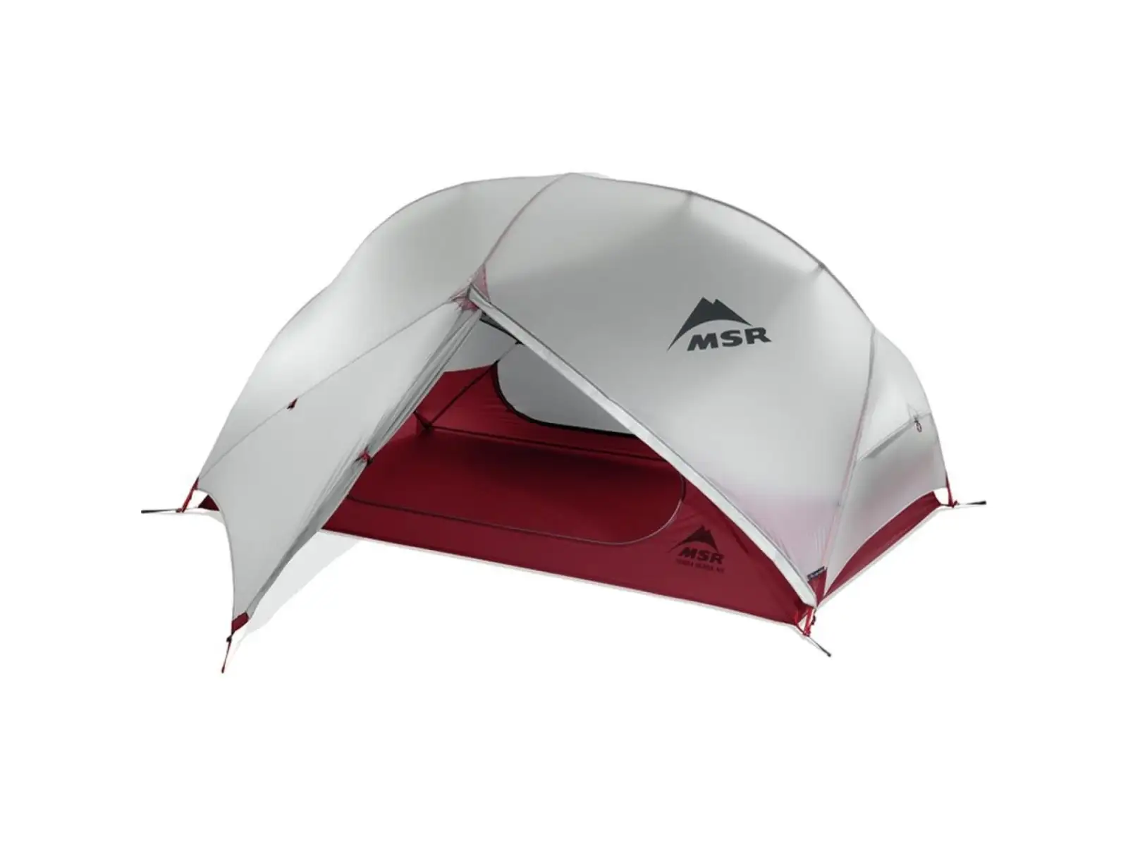 MSR Hubba Hubba NX Zelt für 2 Personen in Grau