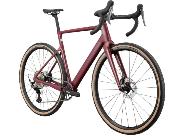 Cannondale SuperSix EVO SE 1 Gravel Bike in Black Cherry