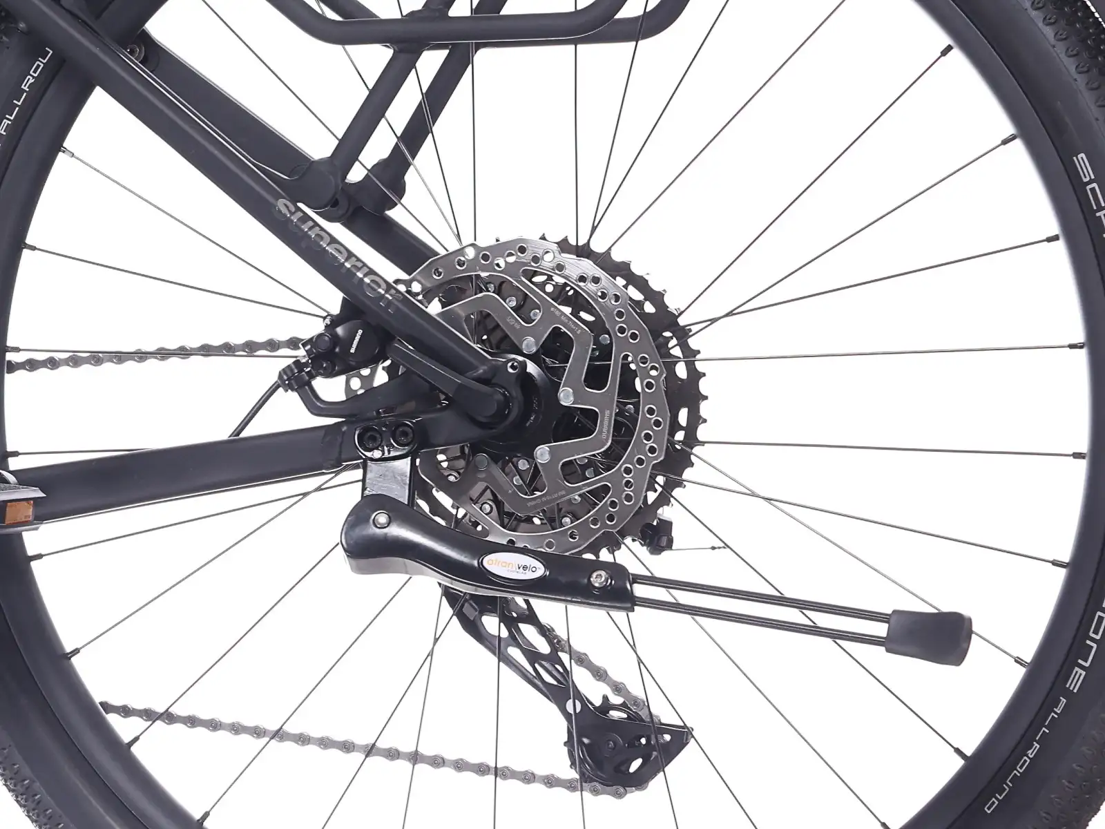 Superior iBlox 6.3 Stadtelektrofahrrad Matte Black
