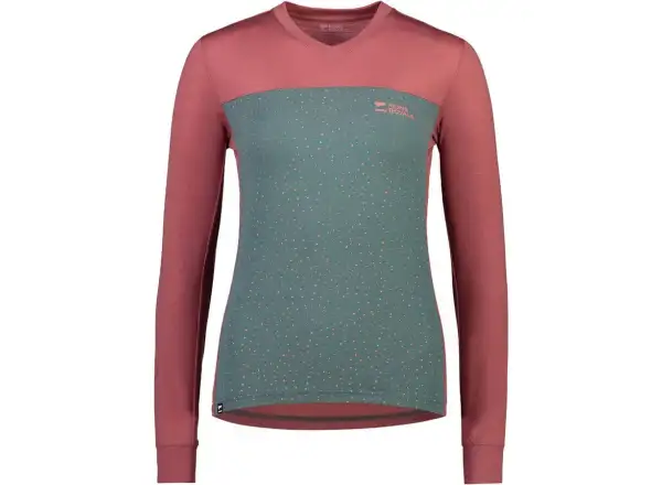 Mons Royale Redwood Enduro VLS Damenlangarmshirt Terrakotta / Terrazzo