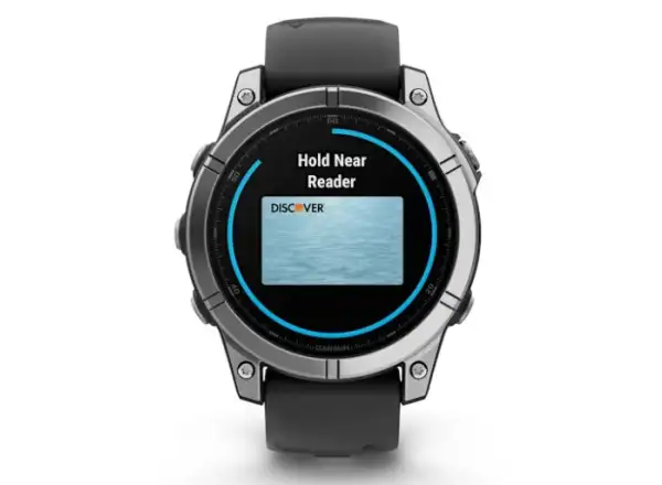 Garmin fenix E - 47 mm AMOLED Smartwatch aus Edelstahl