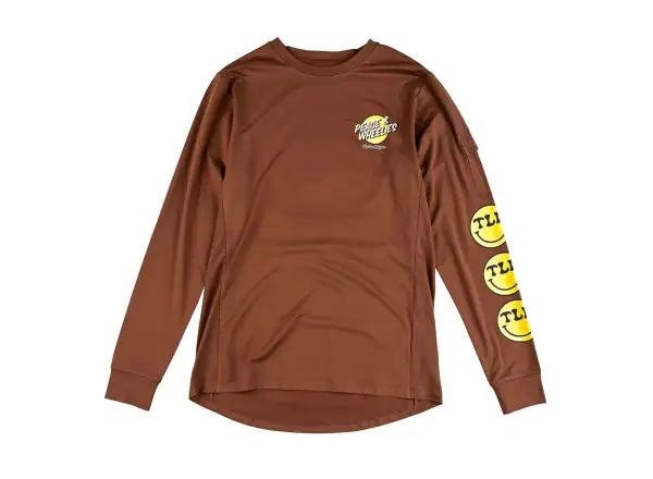Troy Lee Designs Ruckus Ride Herren Trikot langarm Chocolate