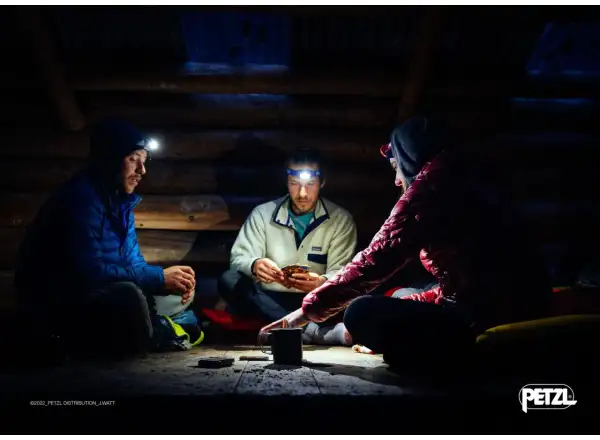 Petzl Tikkina Stirnlampe Grau.