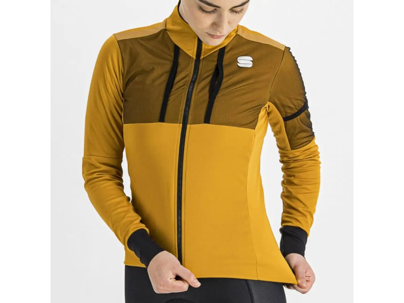 Sportful Supergiara Damenjacke golden oak