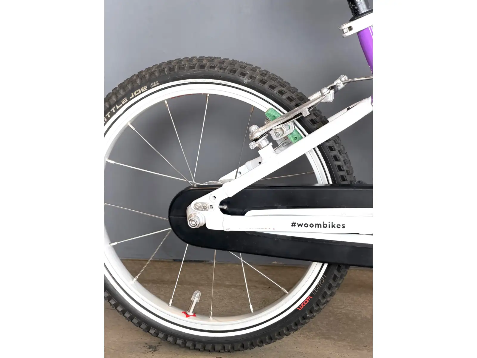 Woom 3 Purple 16 Kinderfahrrad - BAZAR