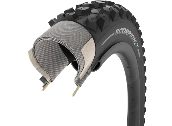 Fahrradreifen Pirelli Scorpion Trail S 29" Schwarz
