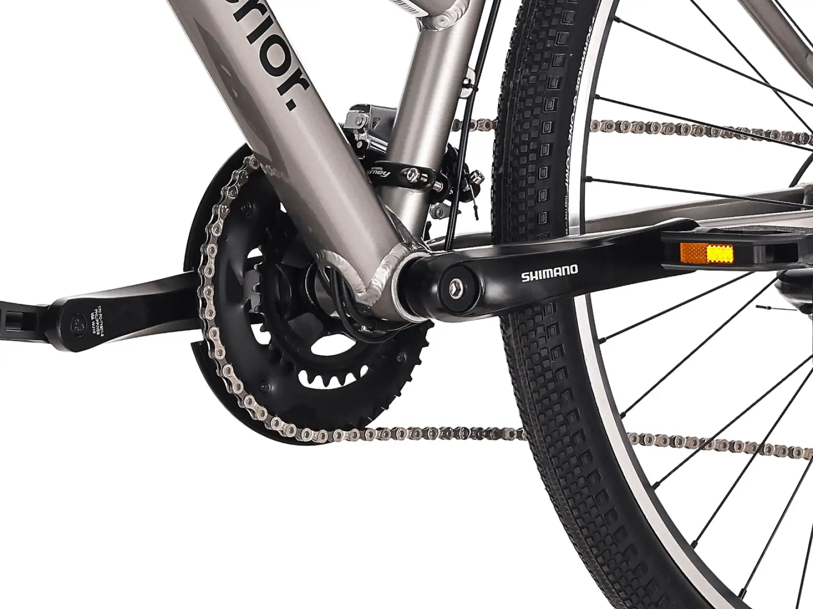 Superior Blox 6.0 MS Trekkingrad Gloss Dark Chrome
