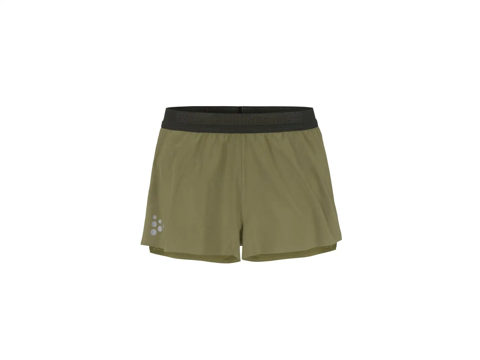 Craft PRO Hypervent Split 2 Herren Laufshorts grün