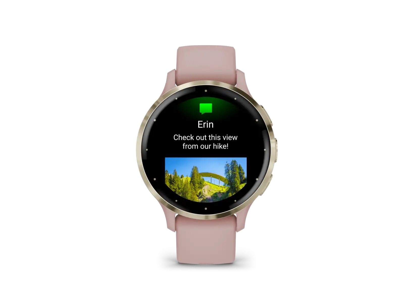 Garmin Venu 3S Smartwatch Soft Gold/Dust Rose