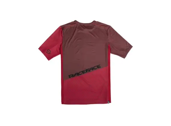 Race Face Indy Herren-Trikot kurzarm dunkelrot.