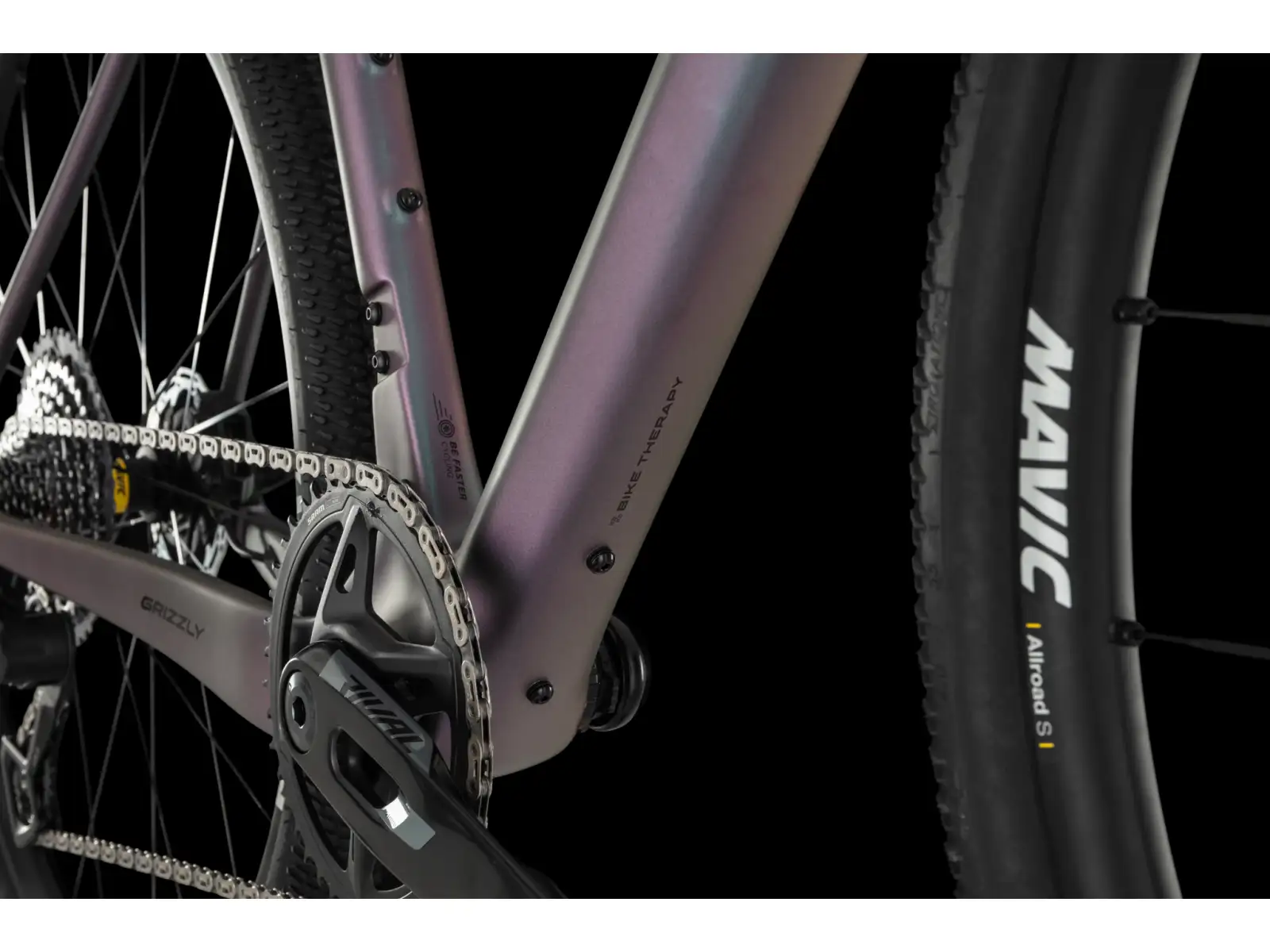 4Ever Grizzly AXS Gravelbike Titan Rainbow