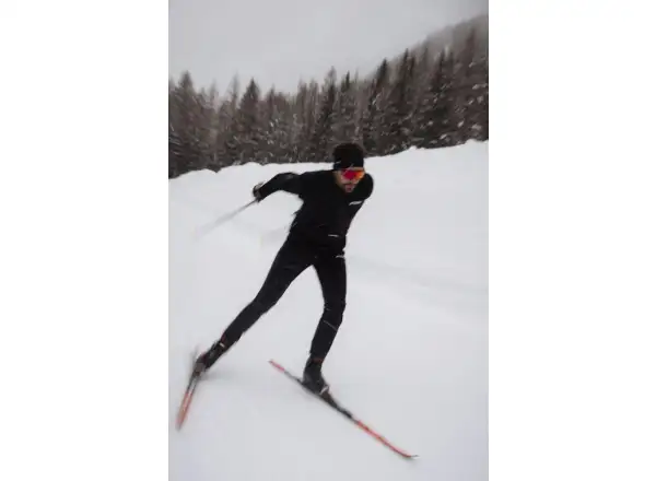 Leki PRC 850 TR Langlaufstöcke Naturalcarbon-regal blue light-white