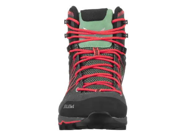 Salewa WS MTN Trainer Lite Mid Gore-Tex Damenstiefel Feld Green/Fluo Coral