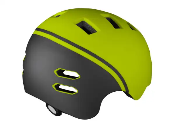 Etape Buddy Kinderhelm Limette/Anthrazit