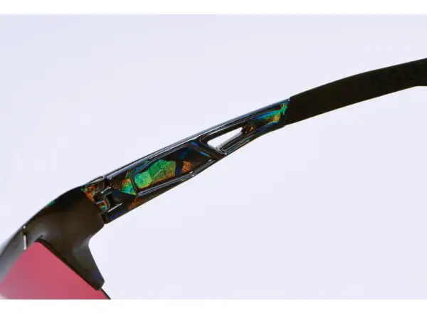 Fahrradbrille 100% SPEEDCRAFT Schwarz Holographic/Hiper Blau