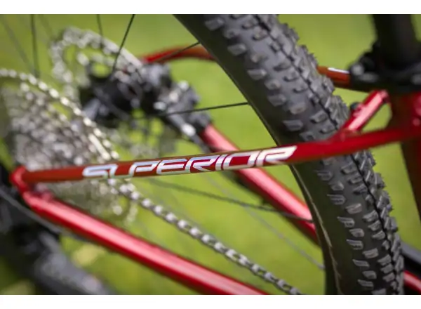 Superior Team 27 Elite Kinder-Mountainbike Gloss Dark Red