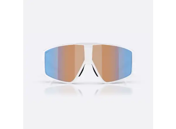 Bliz P002 Sonnenbrille Matte White/Nano Optics Nordic Light Coral/Orange Blue Mult
