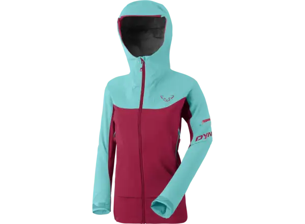 Dynafit Beast Hybrid Damenjacke Marineblau/Rübenrot