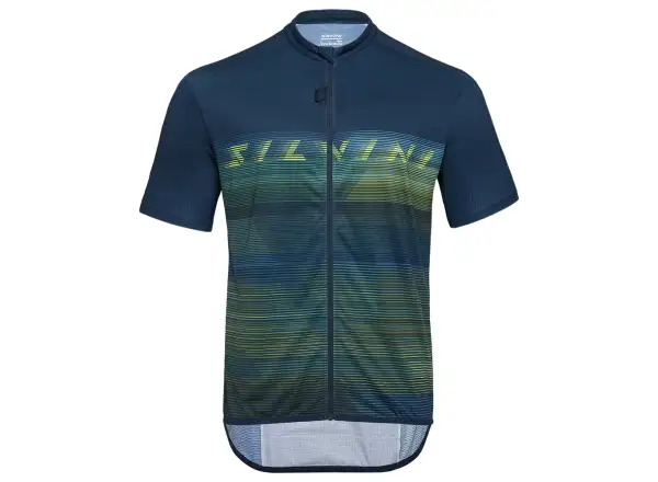 Silvini Turano Herrentrikot Kurzarm Navy/Lime