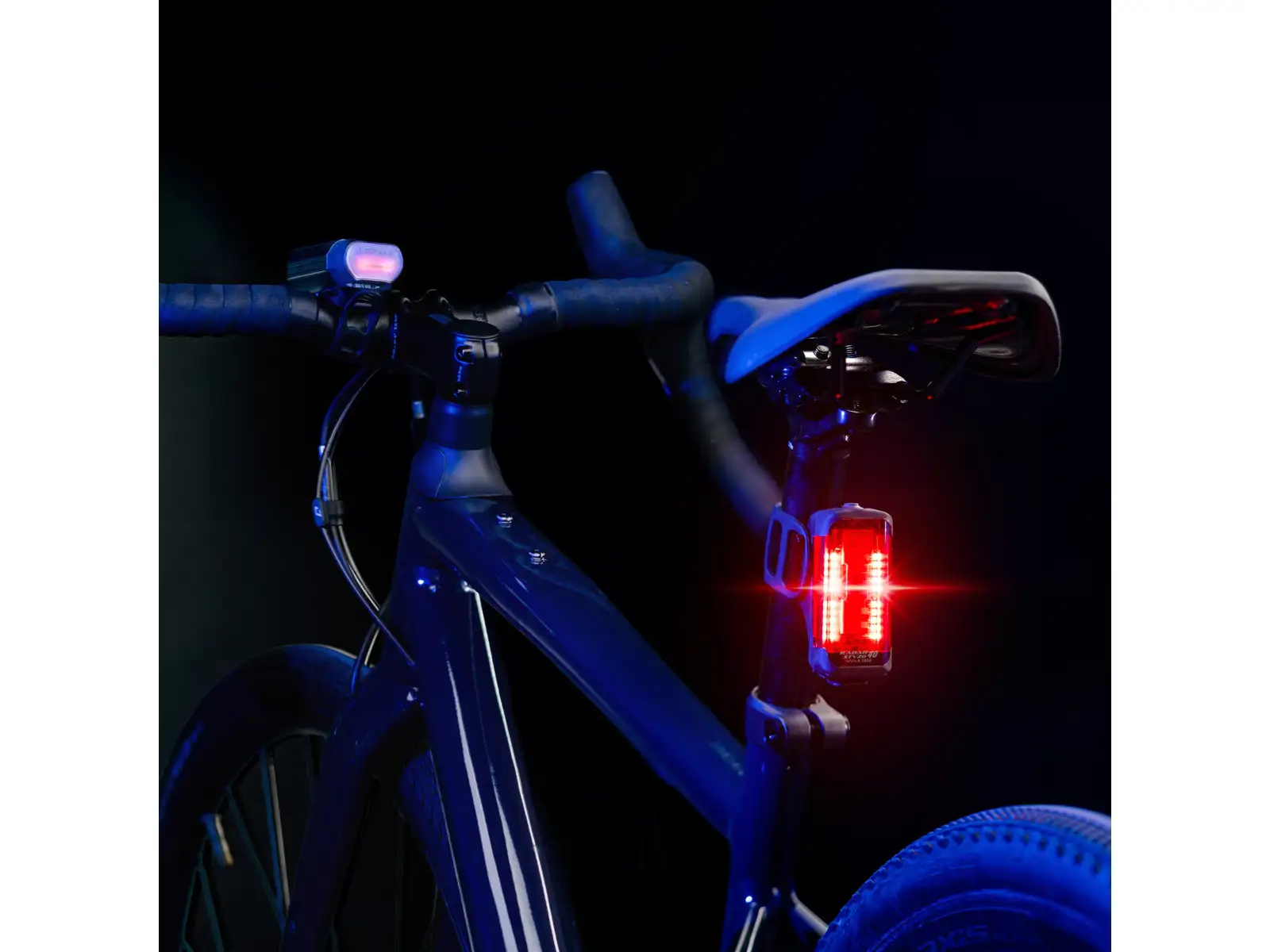 Lezyne Radar React StVZO System Vorder und Rücklicht Black