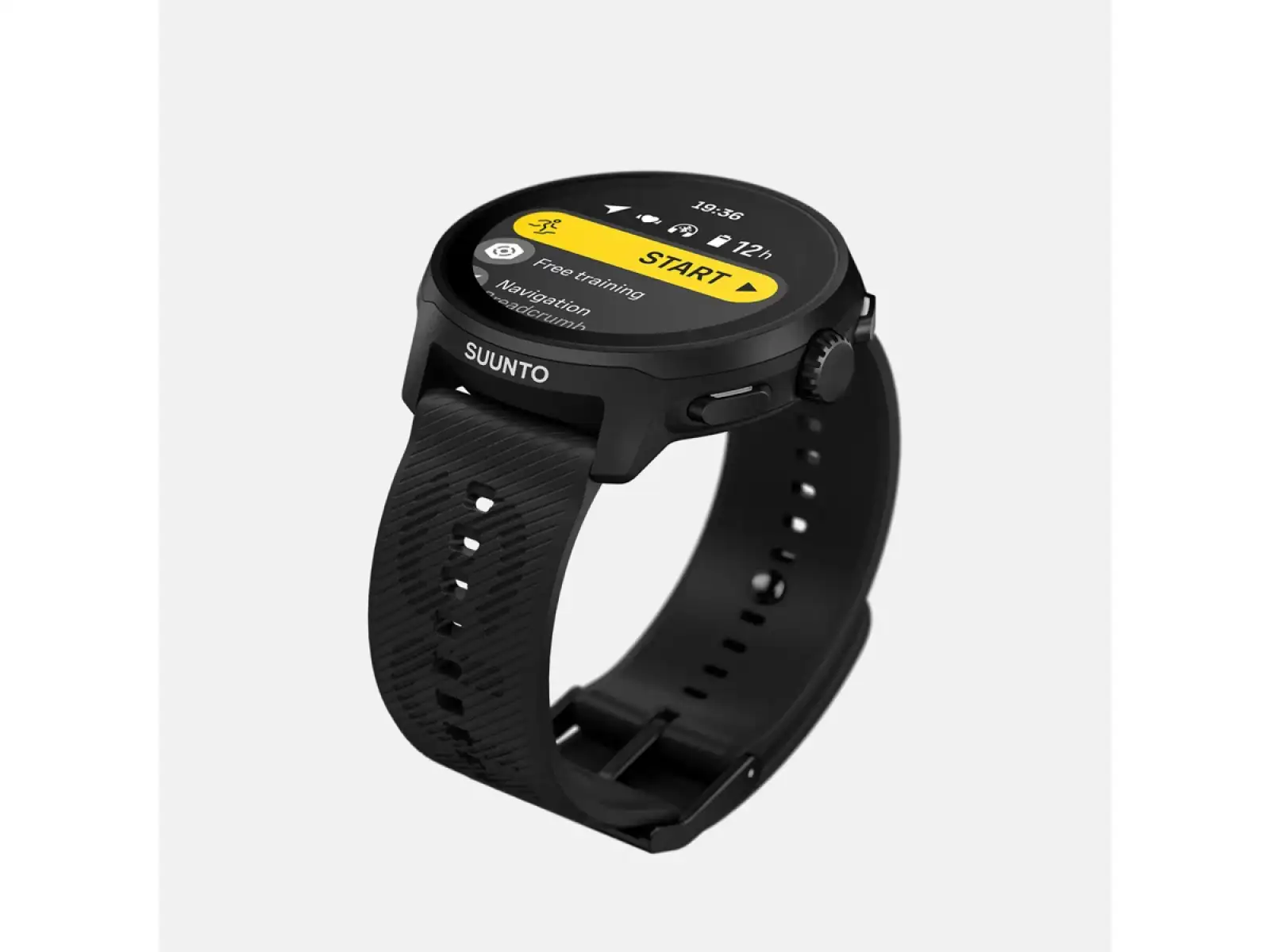 Suunto Run Smartwatch – Silikonarmband All Black