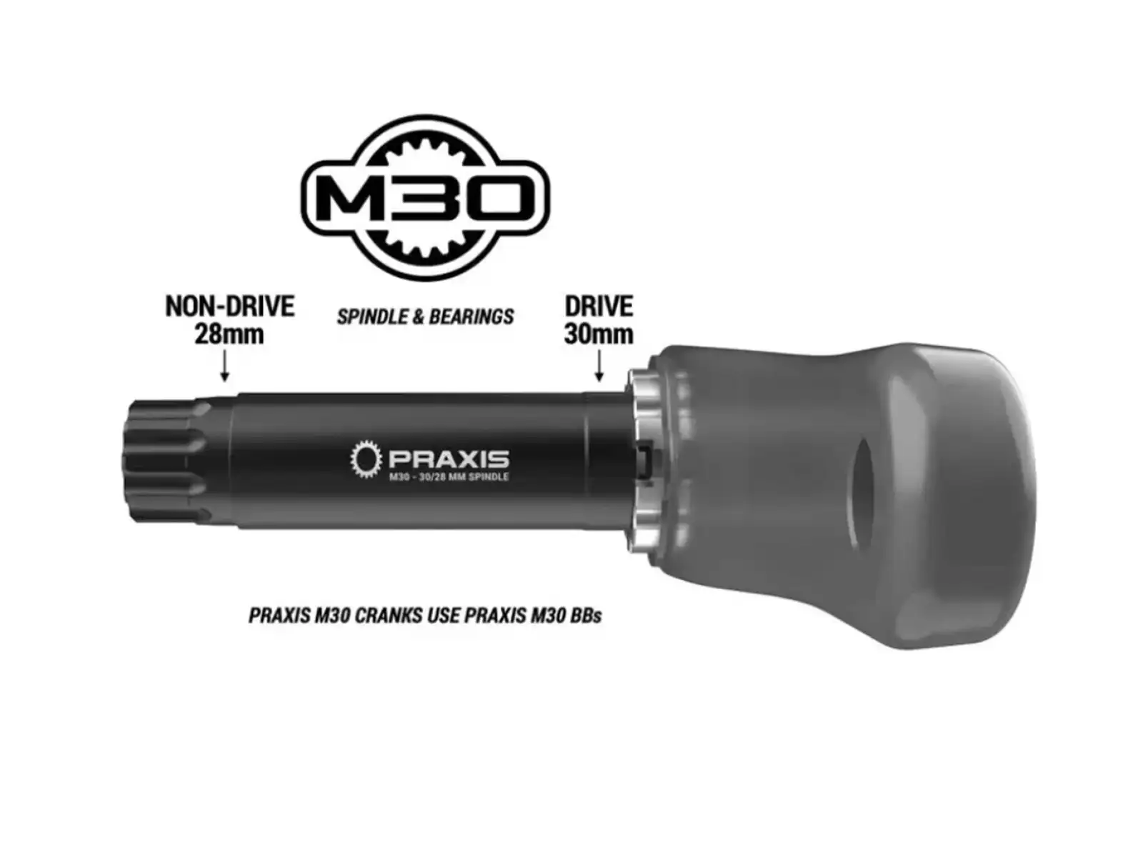 Praxis Zayante Carbon Kurbelarme 172,5 mm