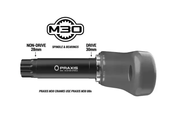 Praxis Zayante Carbon Kurbelarme 172,5 mm