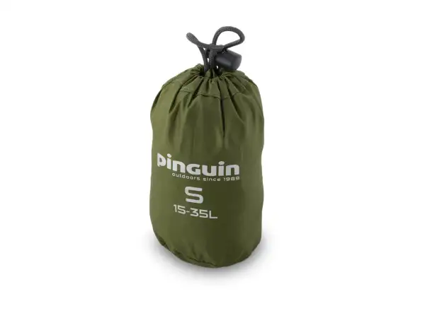 Pinguin Regenschutz mit Rucksackhülle Khaki