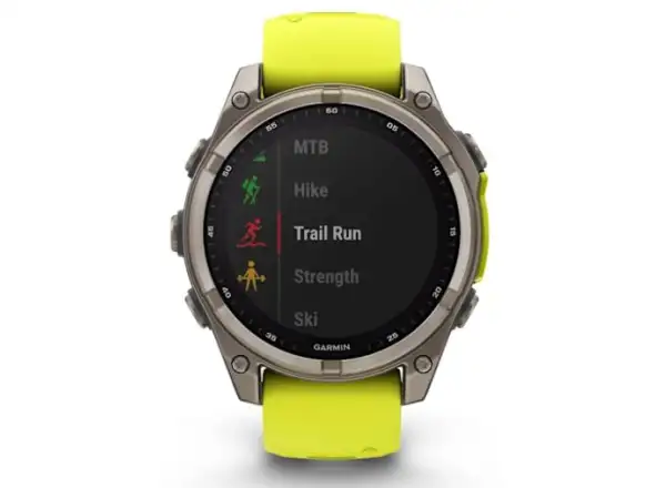 Garmin fenix 8 - 51 mm Solar Sapphire Smartwatch Titanium Yellow/Graphite