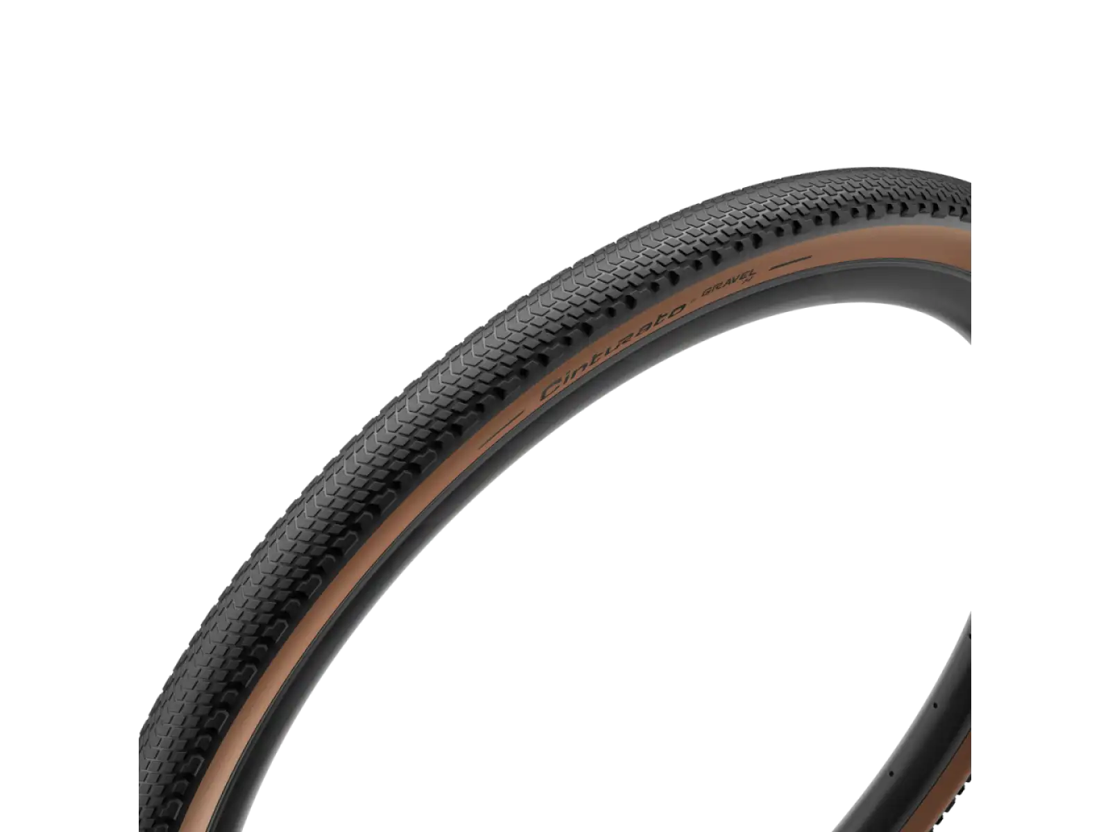 Pirelli Cinturato Gravel H Classic TLR 27,5" Reifen mit Kevlar und Tanwall-Oberfläche.