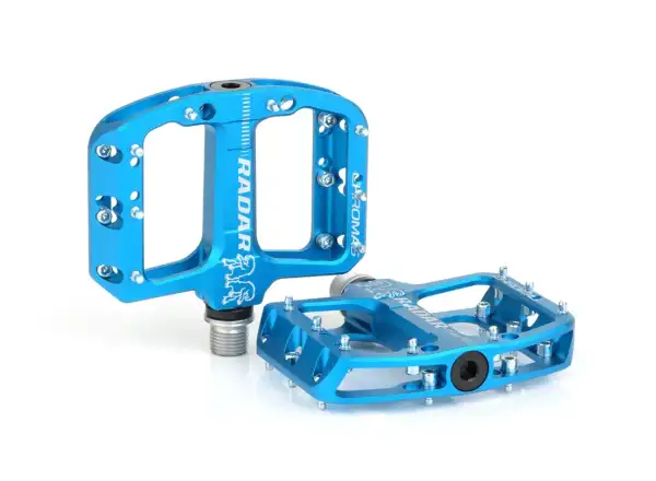 Chromag Radar Plattformpedale blau