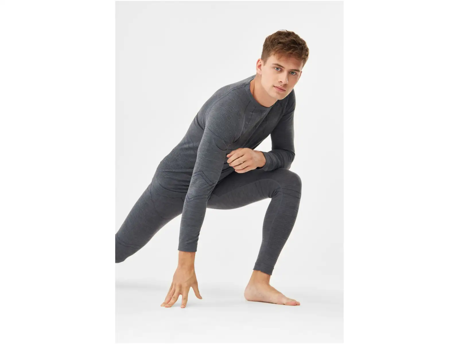 Viking Lan Pro Merino Herrenset Dunkelgrau