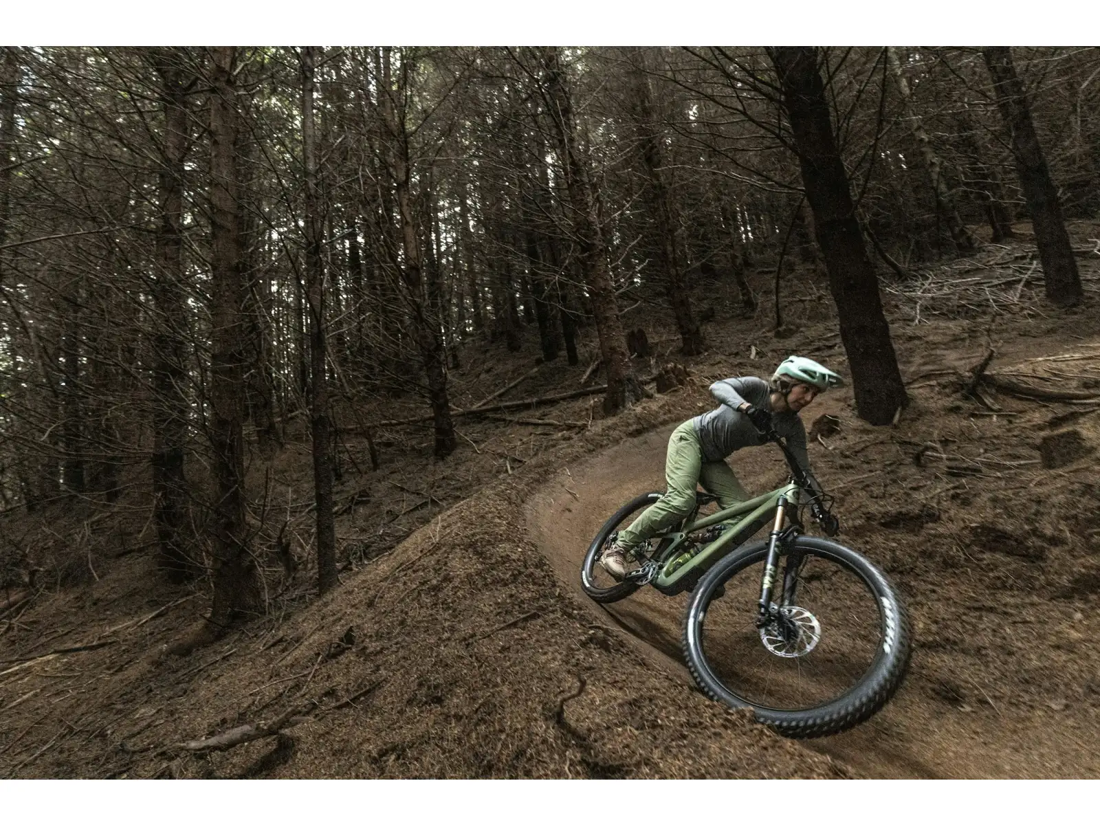 Ibis Ripmo V3 GX Eagle AXS Mountainbike Olive Swamp Monster