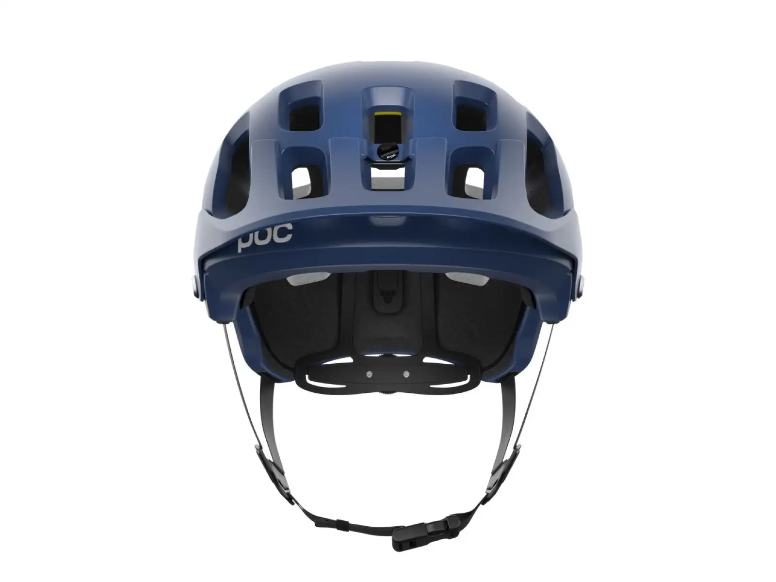 POC Tectal Race MIPS Helm Lead Blue/Hydrogen White Matt