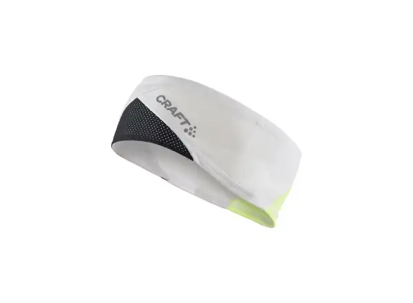 Craft ADV Lumen Fleece Laufstirnband weiß