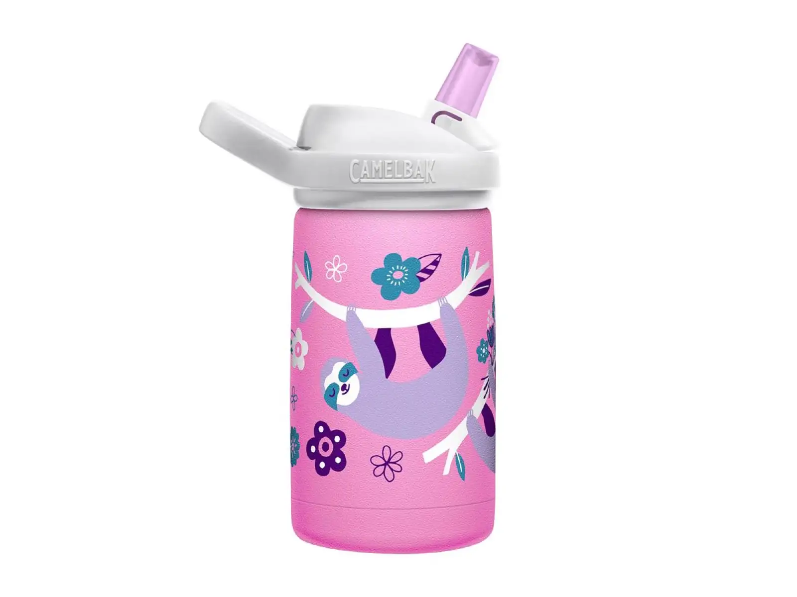 Camelbak Eddy+ Kids Vacuum Stainless Flasche 0,35 l Flowerchild Sloth