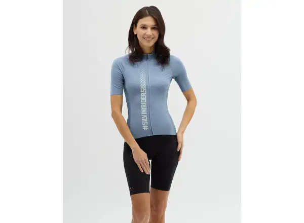Silvini Mazzana Damen Trikot Kurzarm Blue
