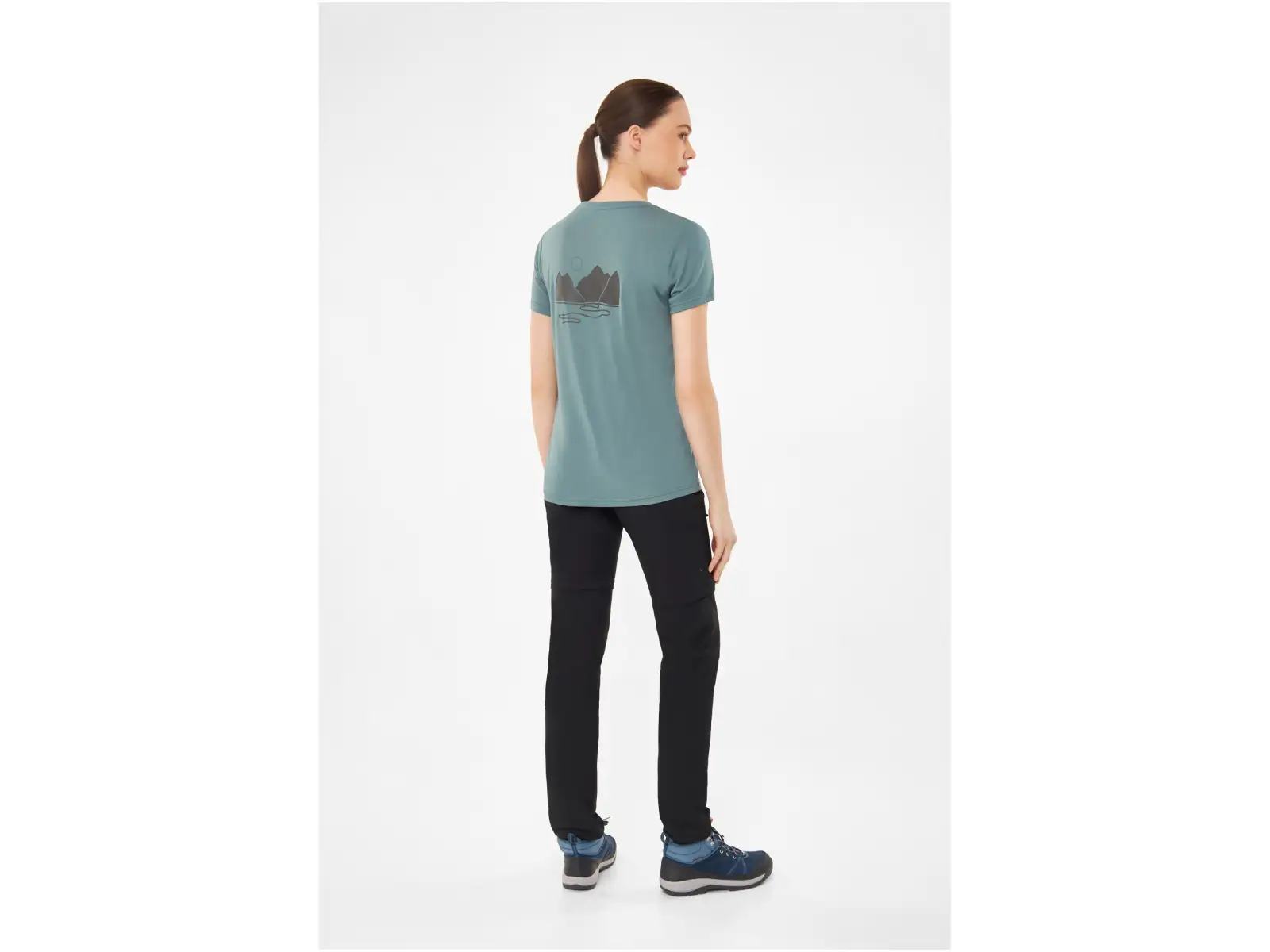Viking Morain Damen T-Shirt Kurzarm green