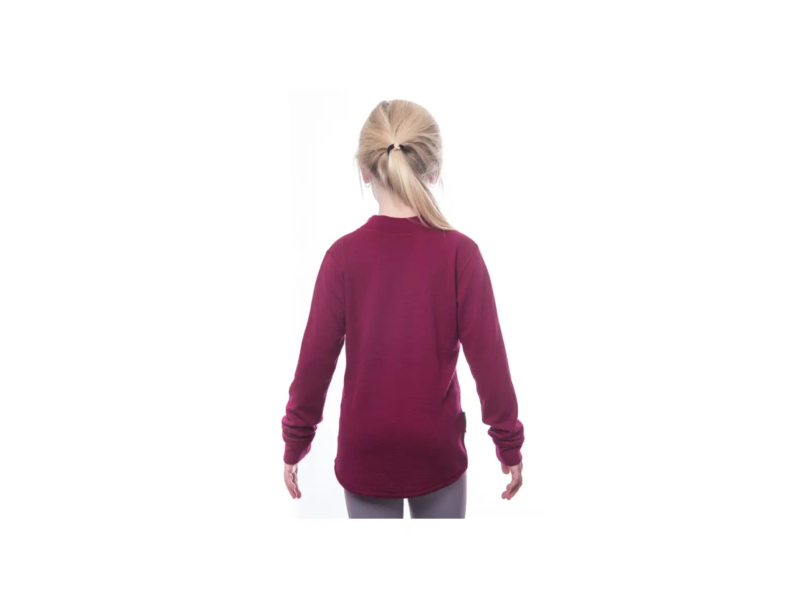Sensor Merino DF Territory Kindertrikot Langarm lilla