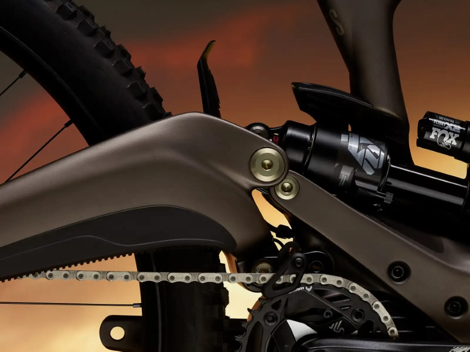 Ibis Oso GX T-Type vollgefedertes Elektrofahrrad Bronze