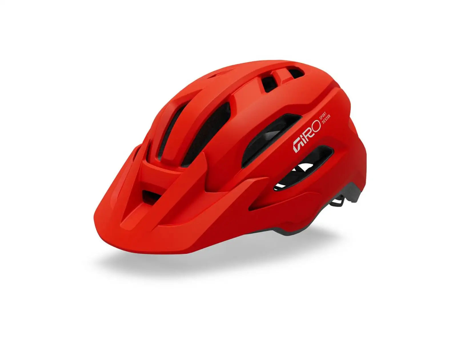 Giro Fixture II Helm Mat Flame Red