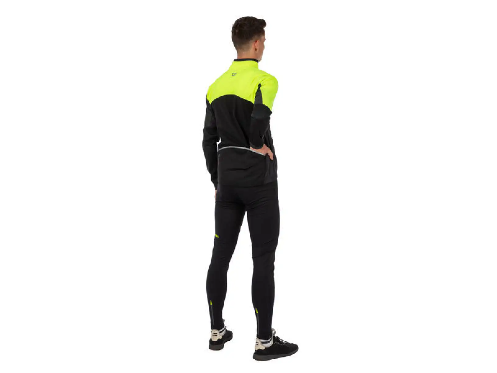 Etape Strong 2.0 Herrenjacke schwarz/gelb fluo
