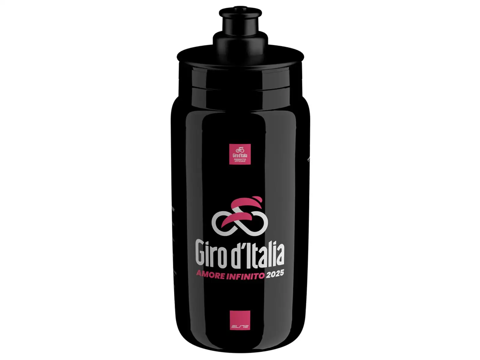 Elite Flasche Fly Giro d´Italia 25´ schwarz