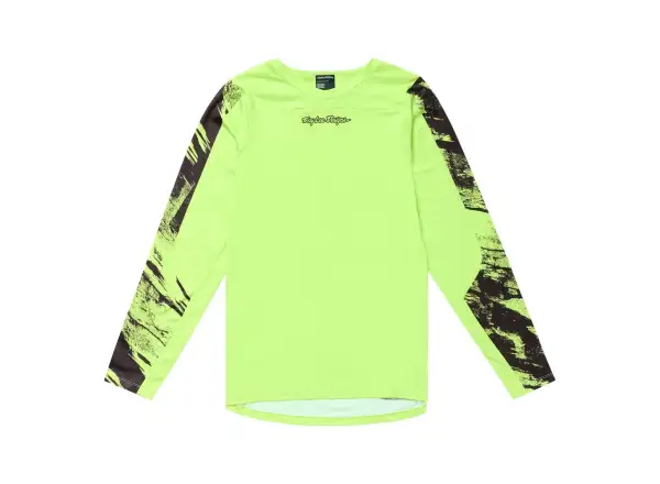 Troy Lee Designs Skyline Chill Rockslide Herren Trikot langarm Glo Yellow